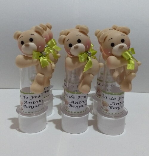 Mini Tubete tema ursinho