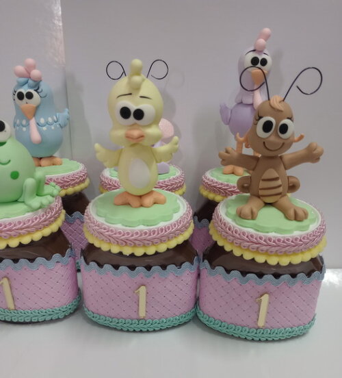 Nutella Personalizada Galinha Pintadinha Candy Color