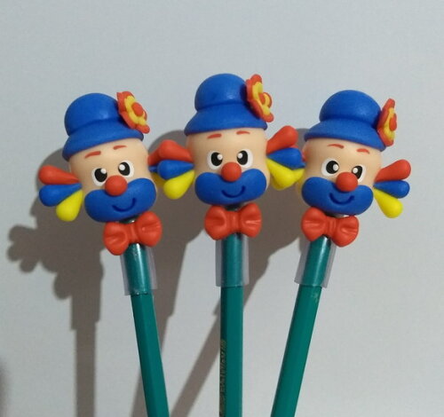 Ponteira de Lápis Patati em Biscuit