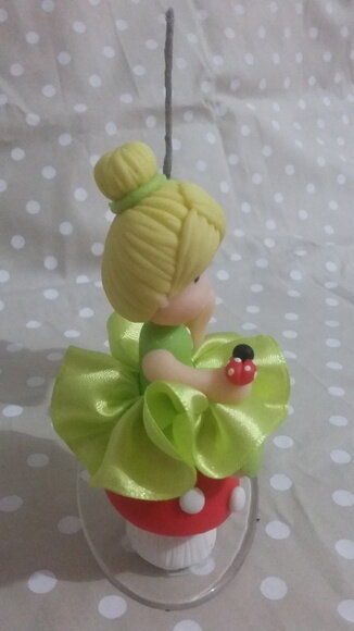 Vela da tinkerbell (sininho)