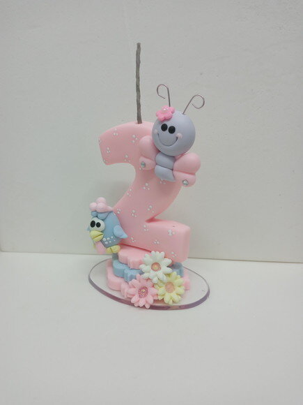Vela Galinha Pintadinha Candy Color