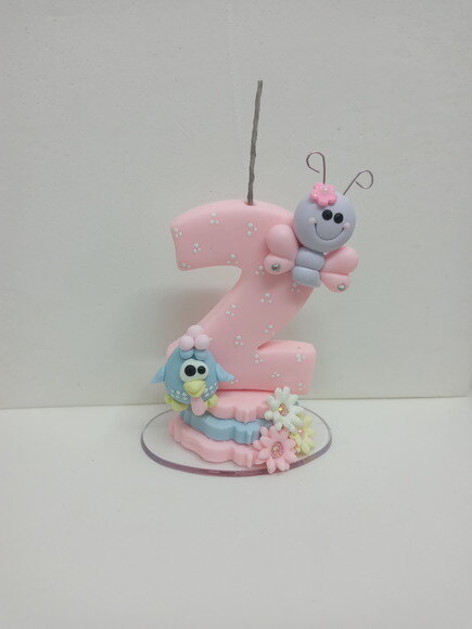 Vela Galinha Pintadinha Candy Color