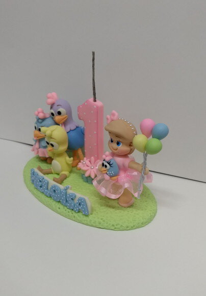 Vela Galinha Pintadinha Candy Color