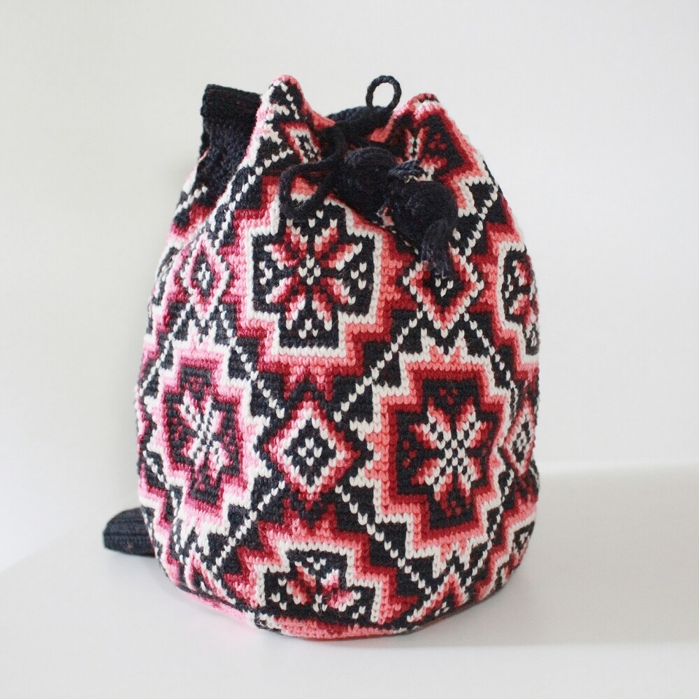 Bolsa mosaico média