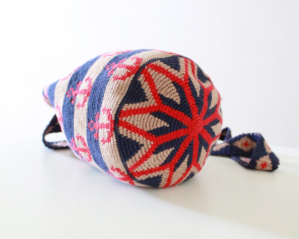 Bolsa mosaico marítima média