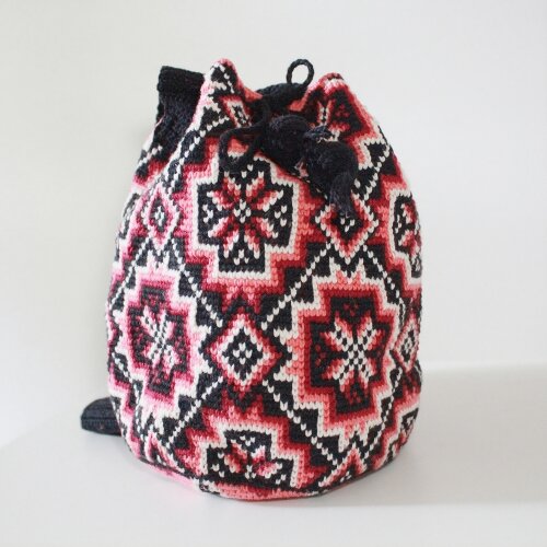 Bolsa mosaico média