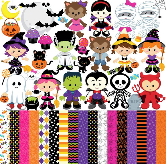 Kit Digital Halloween
