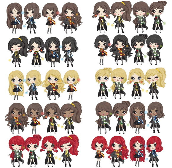 Kit Digital Harry Potter Menina