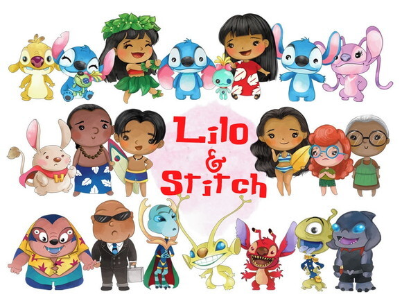 Kit Digital Lilo e Stitch