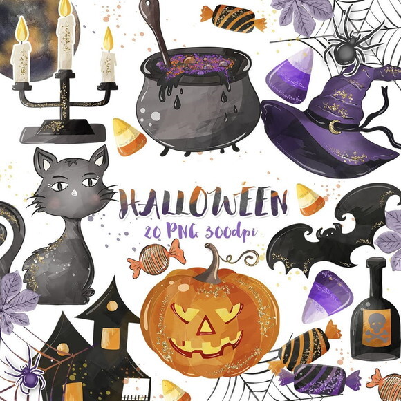 Kit Digital Halloween