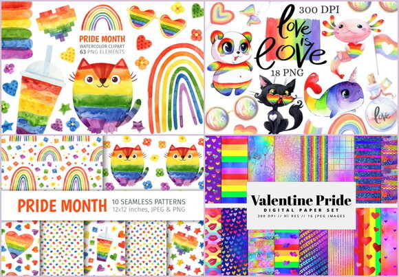 KIT DIGITAL PRIDE LGBT