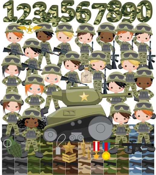 Kit Digital Soldados Exército