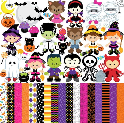 Kit Digital Halloween