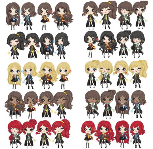 Kit Digital Harry Potter Menina