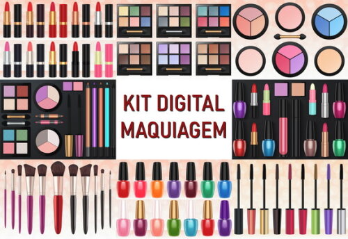 Kit Digital Maquiagem