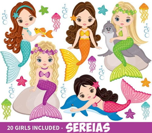 Kit Digital Sereias 02