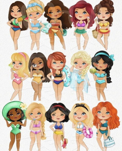 Kit digital Verão meninas
