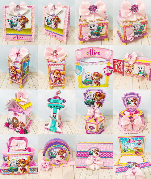 ARQUIVO DE CORTE PATRULHA CANINA ROSA