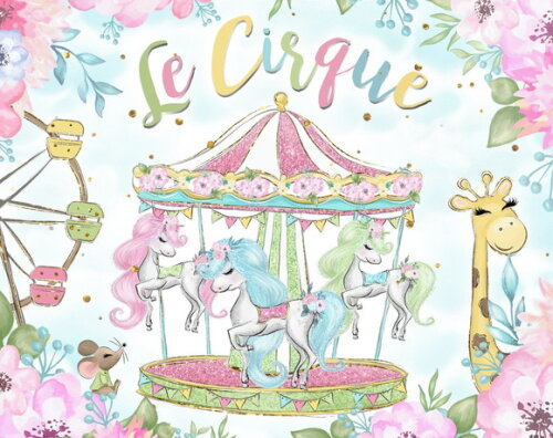 KIT DIGITAL CIRCO ROSA LE CIRQUE