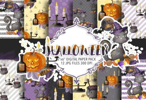 Kit Digital Halloween