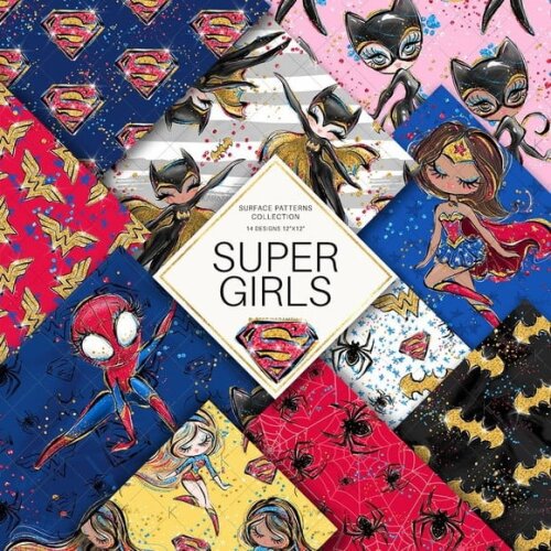 Kit Digital Super Girls