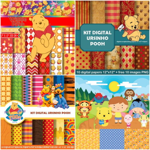 KIT DIGITAL URSINHO POOH