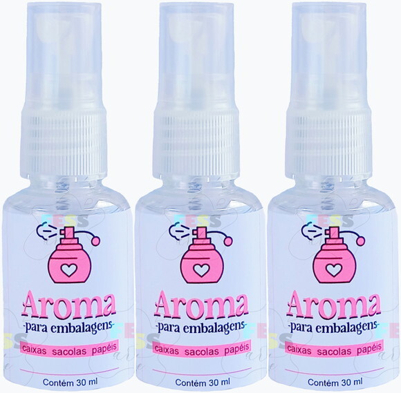 Aroma para Embalagens Cheirinho Perfume Caixa Papel Sacolas