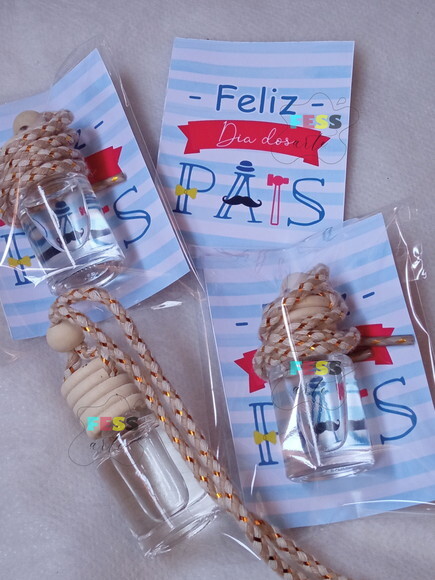 Aromatizador de Carro Aniversário Dia dos Pais Novembro Azul