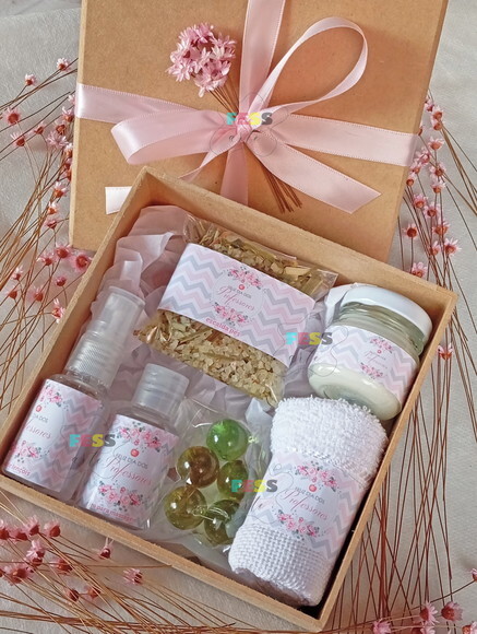 Kit Afetivo Auto Cuidado Beleza Dia das Mulheres Mães Natal