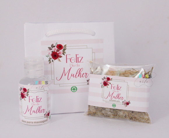 Kit Relaxante Dia da Mulher Mães Despedida Solteira 15 Anos