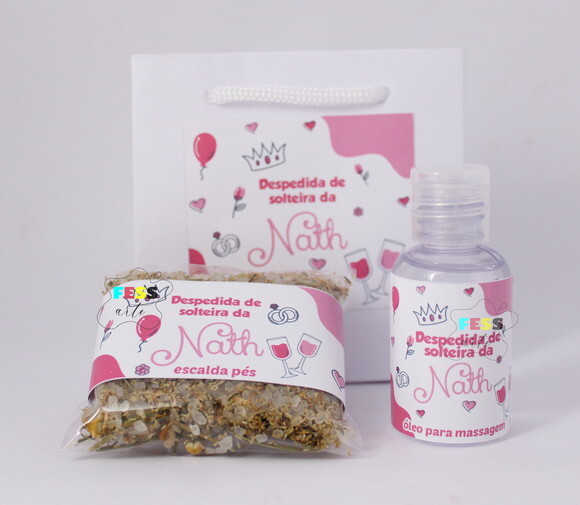 Kit Relaxante Dia da Mulher Mães Despedida Solteira 15 Anos