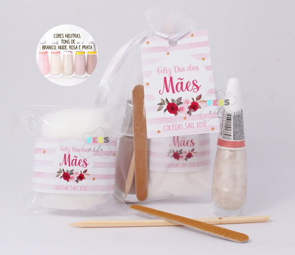 Lembrancinha Dia dos Professores Professoras Kit Manicure