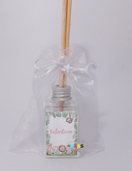 Lembrancinha Maternidade Aromatizador Floral Difusor Organza