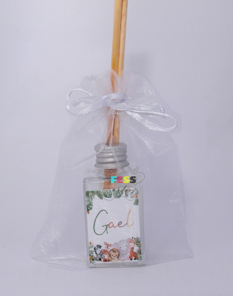 Lembrancinha Maternidade Aromatizador Floral Difusor Organza