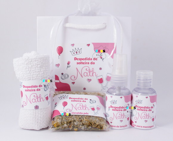Lembrancinha Padrinhos Casamento Lembrança Kit Spa Mulher