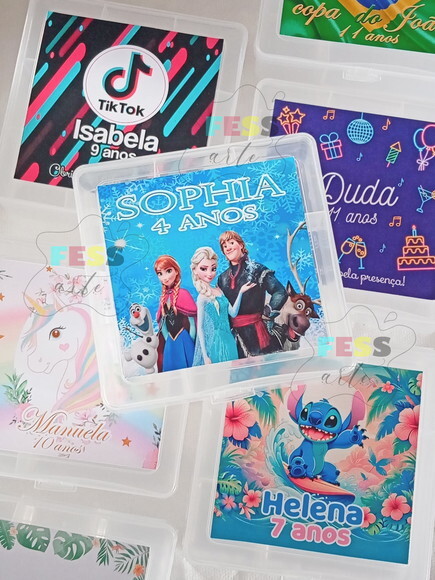 Lembrancinha Personalizada Aniversário Sacolinha Kit Doces