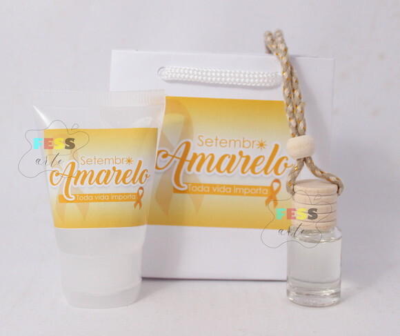 Lembrancinha Setembro Amarelo Novembro Azul Outubro Pais