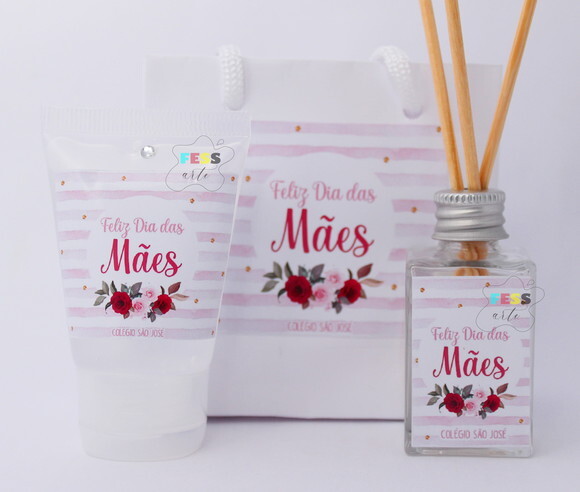 Presente Especial Dia das Mães Lembrança Dia da Mulher Kit