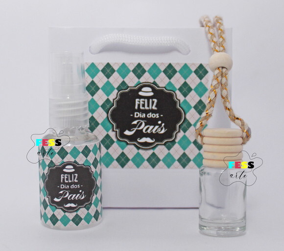 Promoção Kit Lembrancinha Dia dos Pais Aromatizador de Carro