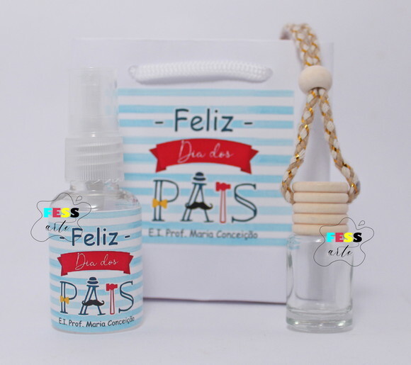 Promoção Kit Lembrancinha Dia dos Pais Aromatizador de Carro