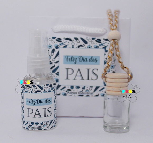 Promoção Kit Lembrancinha Dia dos Pais Aromatizador de Carro