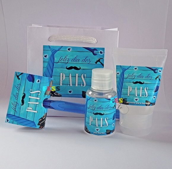 Promoção Lembrancinha Dia dos Pais Kit Higiene Novembro Azul