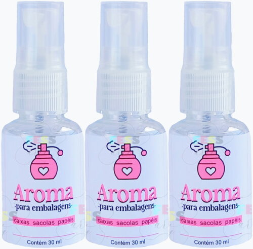 Aroma para Embalagens Cheirinho Perfume Caixa Papel Sacolas