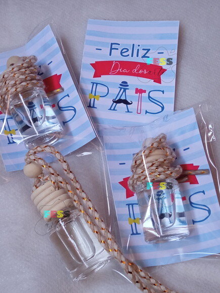 Aromatizador de Carro Aniversário Dia dos Pais Novembro Azul