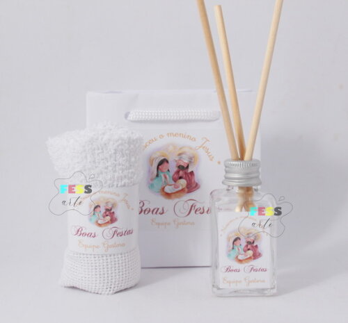 Aromatizador Natal Lembrança Maternidade Toalhinha Mulheres
