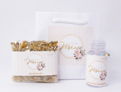 Kit Relaxante Dia da Mulher Mães Despedida Solteira 15 Anos