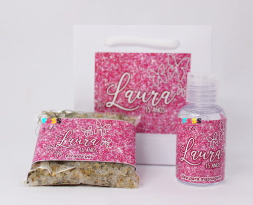 Kit Relaxante Dia da Mulher Mães Despedida Solteira 15 Anos