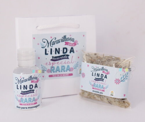 Kit Relaxante Dia da Mulher Mães Despedida Solteira 15 Anos