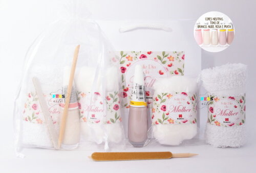 Lembrancinha 15 Anos Debutante Kit Manicure Mulheres Mães