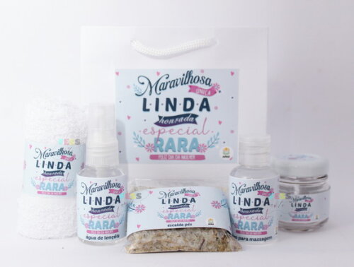 Lembrancinha Dia dos Professores Brinde Unissex Kit Spa Luxo